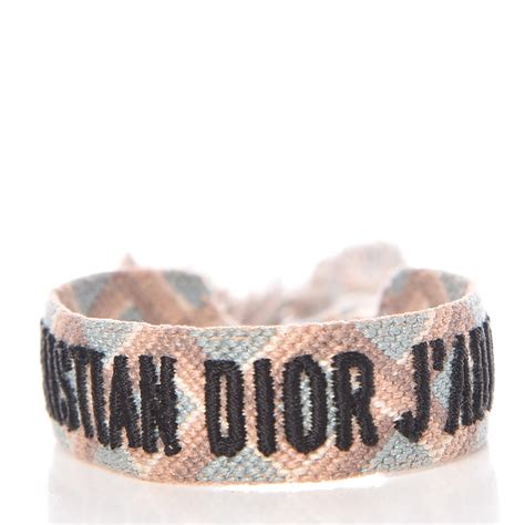 christian dior bracelet fabric|dior j'adior friendship bracelet 2022.